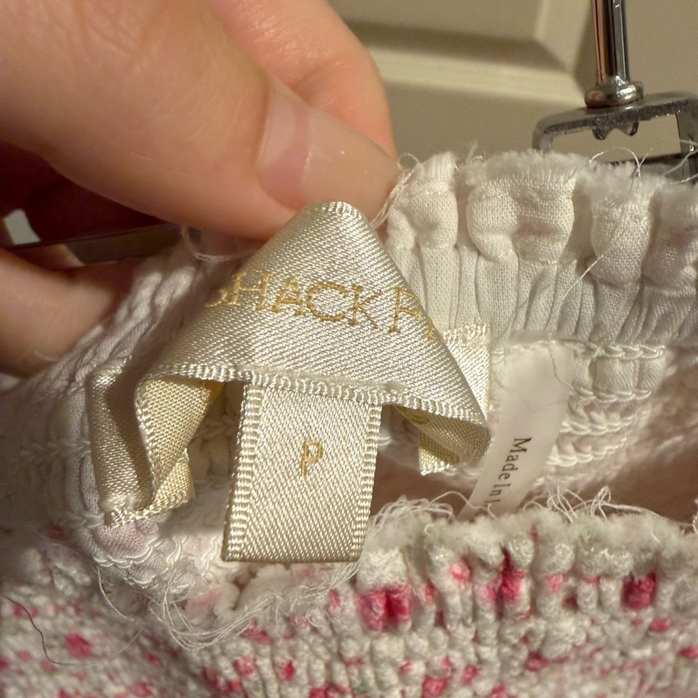 LoveShackFancy Floral Ruffle Mini Skirt - Picture 4 of 4